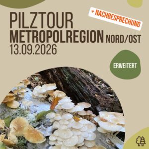 Pilztour - Metropolregion Nürnberg Nord-Ost, Sonntag 13.09.2026 (Erweitert, mit Nachbesprechung)